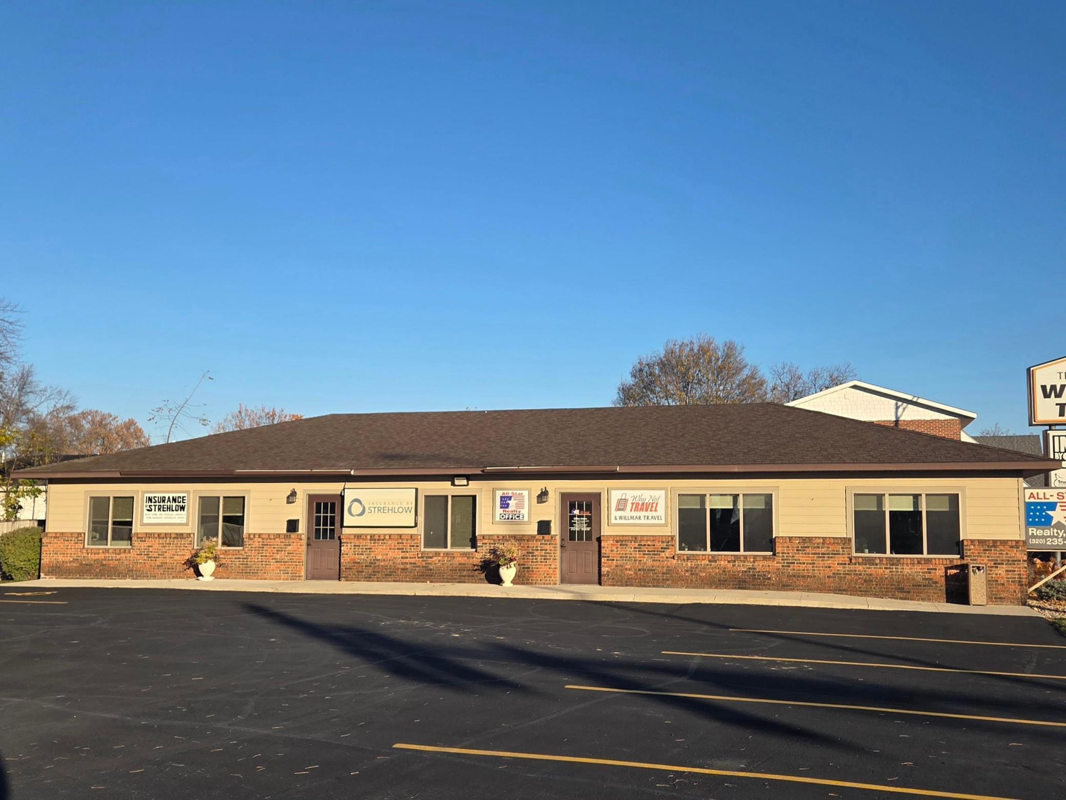 716 1st St. S, Suite 1 (East Side) Willmar MN 56201