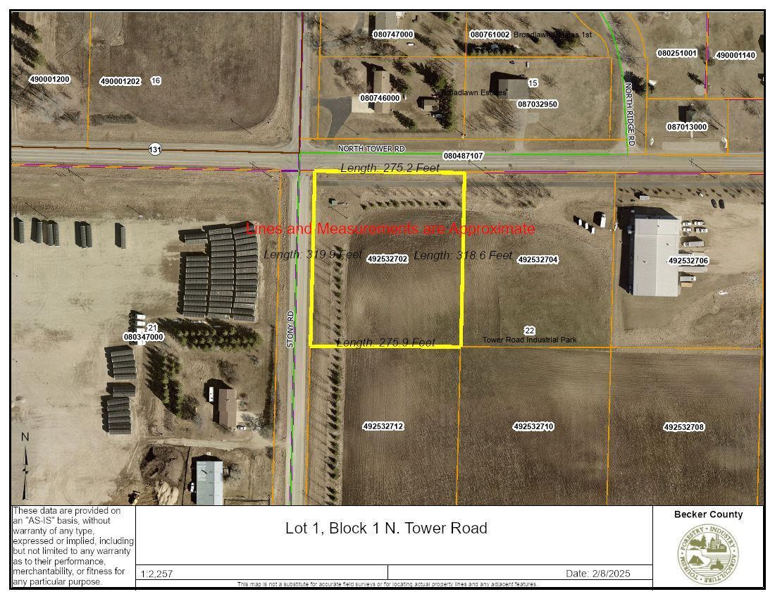 Tbd N Tower Road Detroit Lakes MN 56501