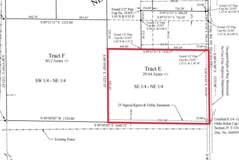 Parcel E 61st Avenue SW Motley MN 56466