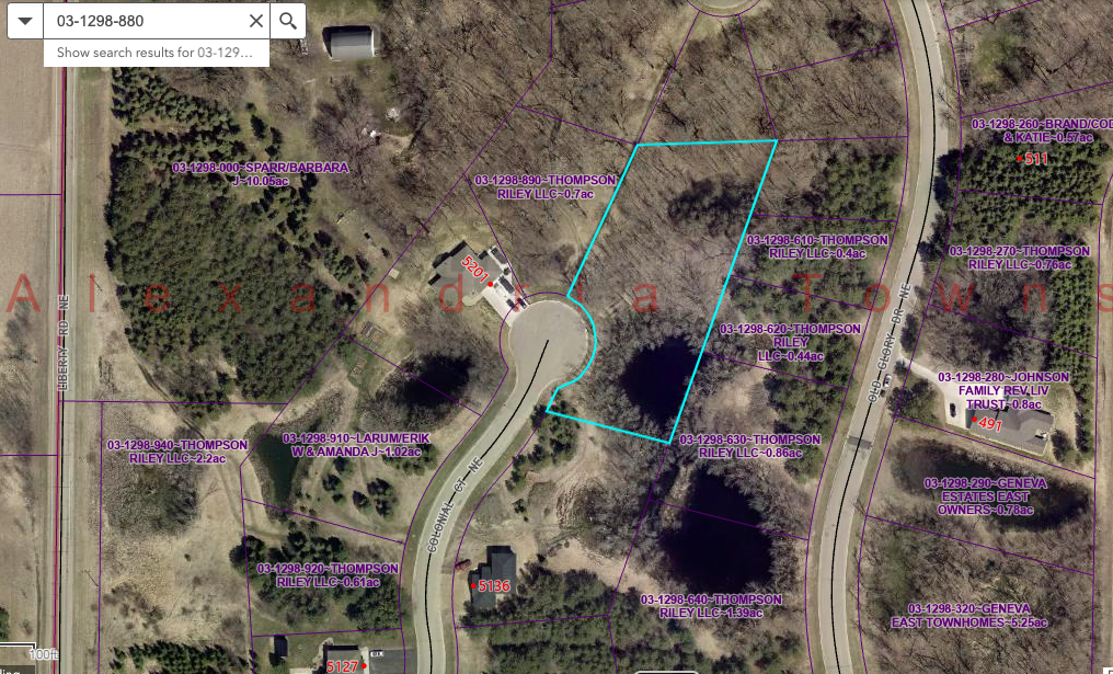 Lot 43 Block 2 Colonial Court NE Alexandria MN 56308