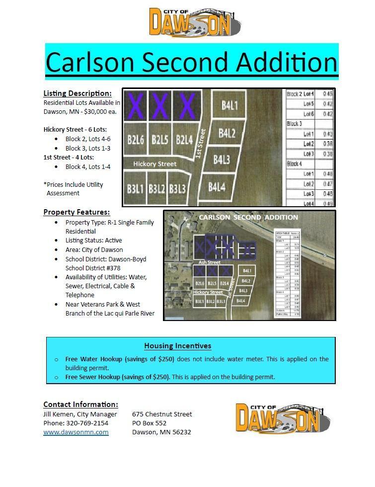 1045 1st Street Dawson MN 56232