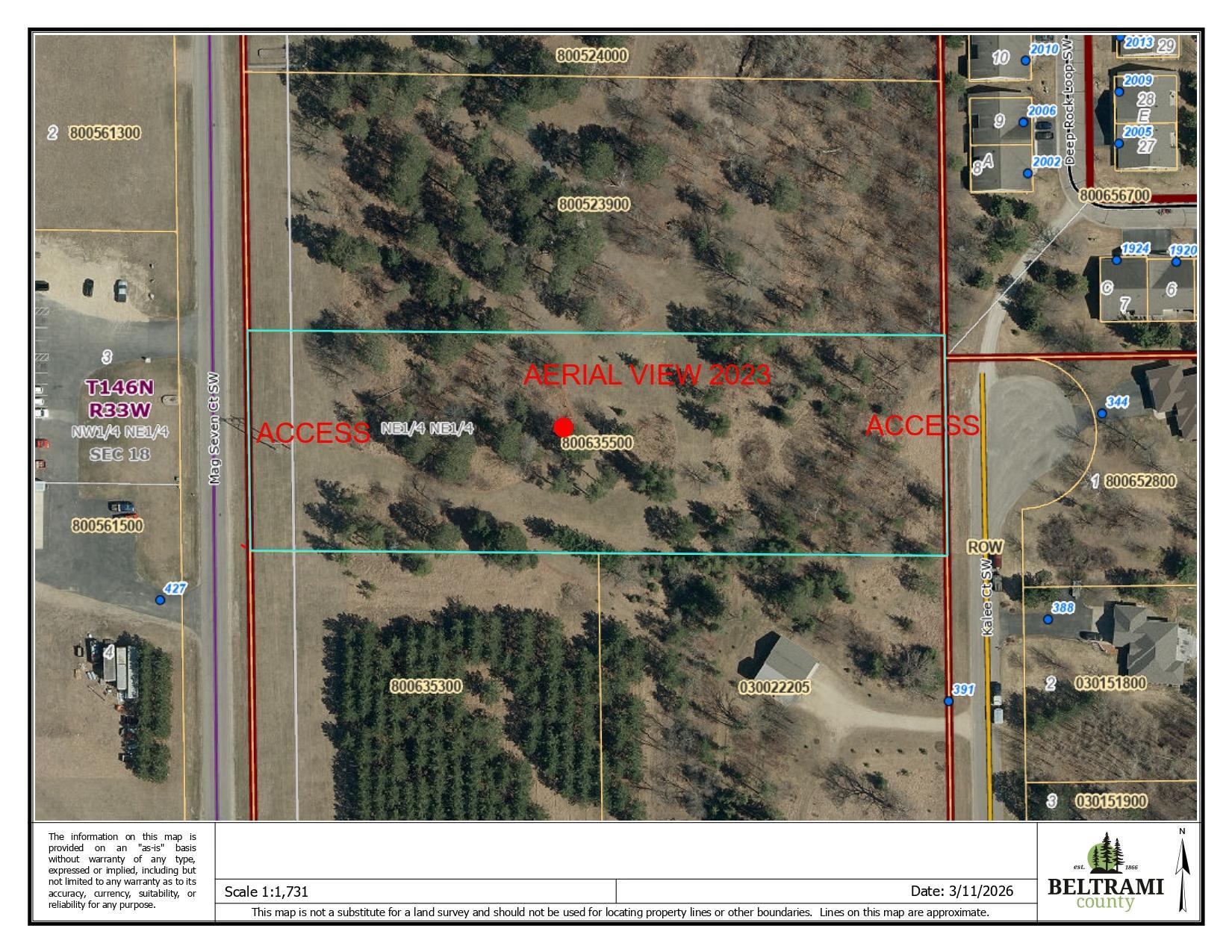 Tbd Mag Seven Court SW Bemidji MN 56601
