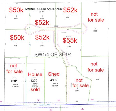 Lot 6 Among Forest & Lakes Drive Cass Lake MN 56633