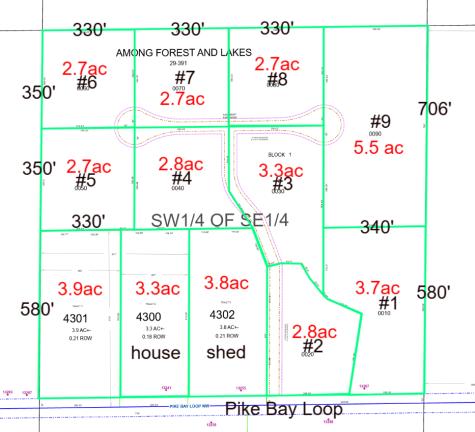 Lot 6 Among Forest & Lakes Drive Cass Lake MN 56633