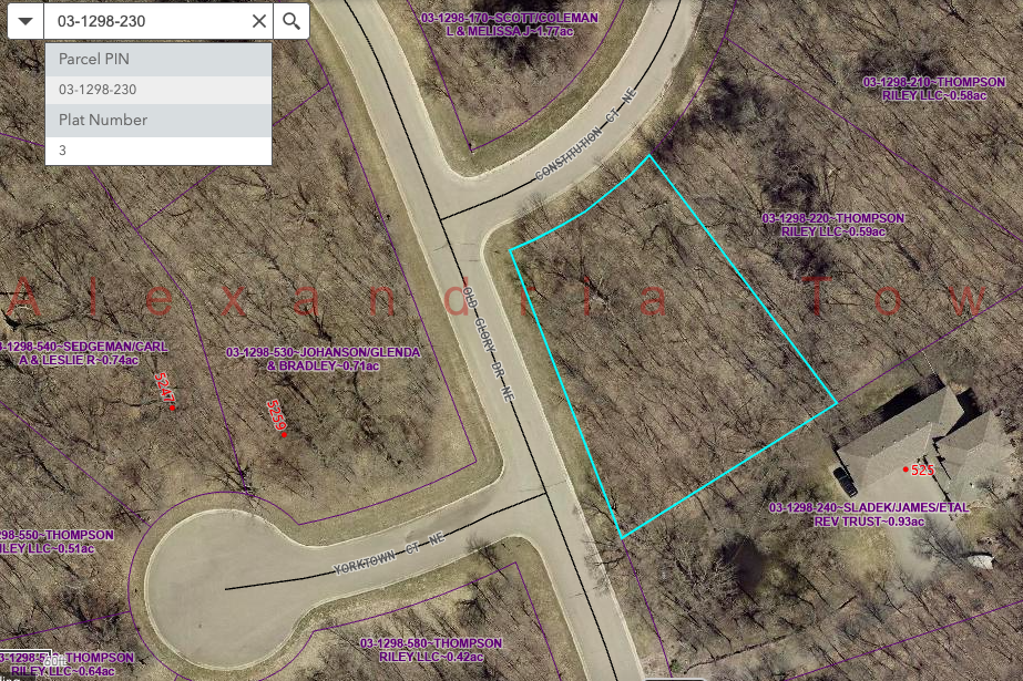 Lot 14 Block 1 Constitution Court NE Alexandria MN 56308