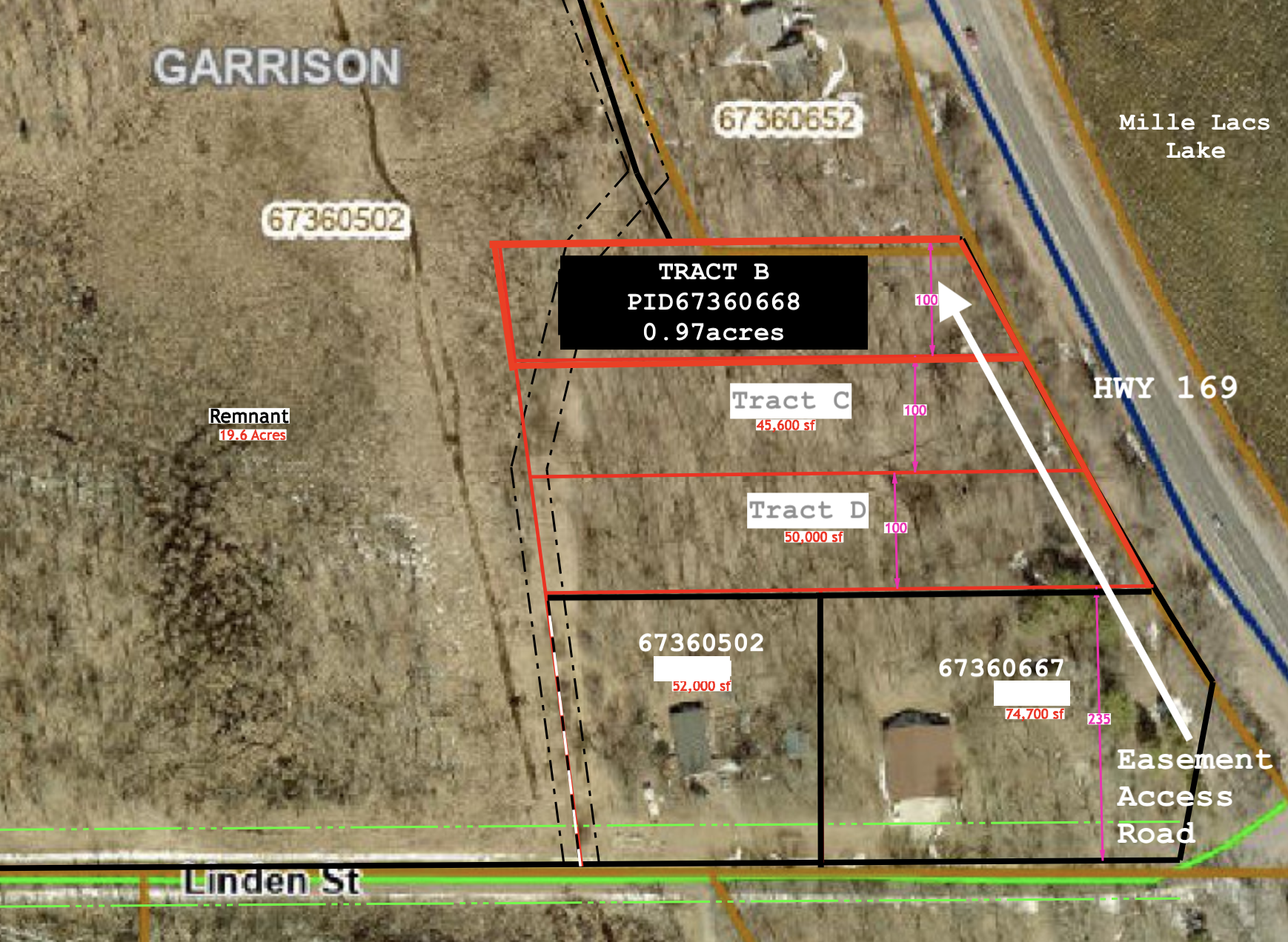Tract B Linden Street Garrison MN 56450