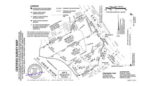 Xxxx 132nd - Lot #1 Saint Joseph Twp WI 54016