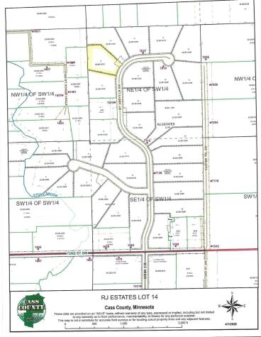 Tbd Lot 14 My Abbys Way Lane SW Pequot Lakes MN 56472