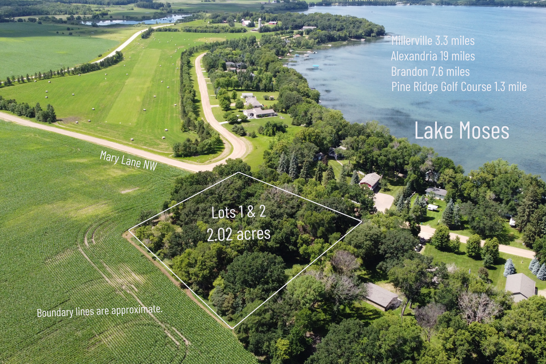 Lots 1 & 2 Mary Lane NW Brandon MN 56315