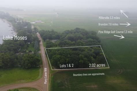 Lots 1 & 2 Mary Lane NW Brandon MN 56315