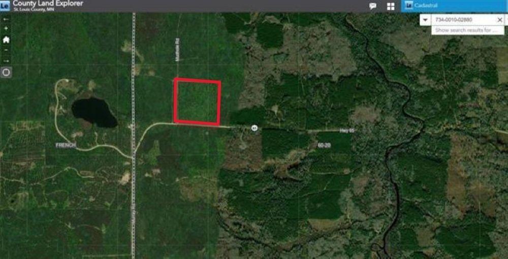 Tbd Mud Hole Road Side Lake MN 55781