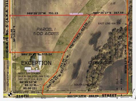 Tbd 216th Lane Faxon Twp MN 56044