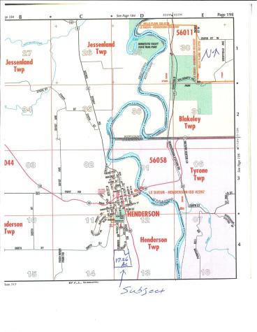 Xxx Ridge Rd & Turner Drive Henderson MN 56044