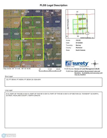 Tbd County Road 1 Barney ND 58061