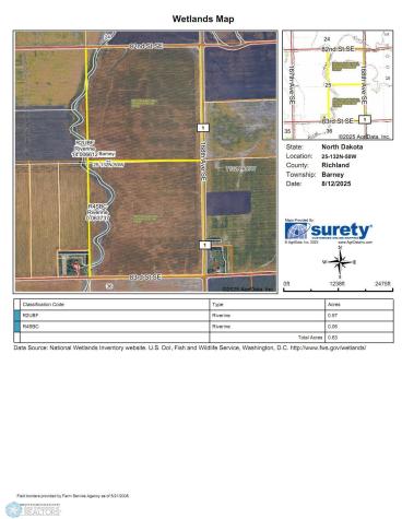 Tbd County Road 1 Barney ND 58061