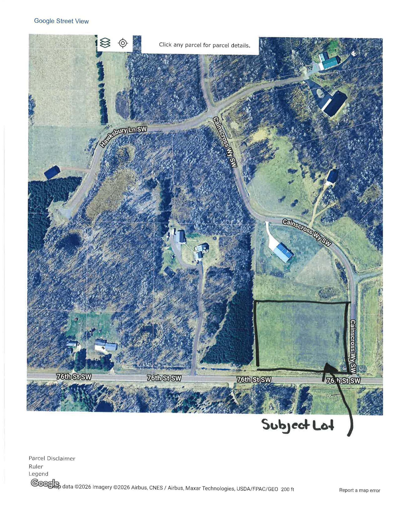Tbd Caincross Way SW Pequot Lakes MN 56472