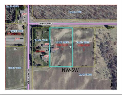 Lot 1 County Hwy D Sarona WI 54870
