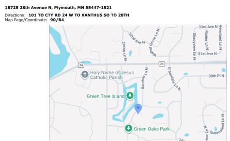 18725 28th Avenue N Plymouth MN 55447