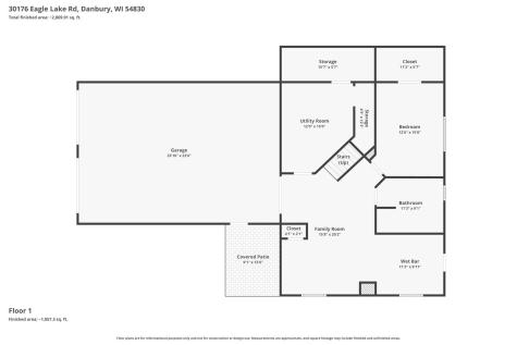 30176 Eagle Lake Road Danbury WI 54830