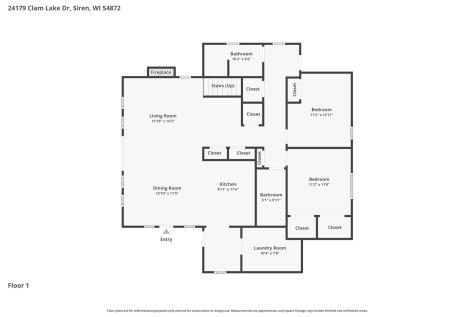 24179 Clam Lake Drive Siren WI 54872