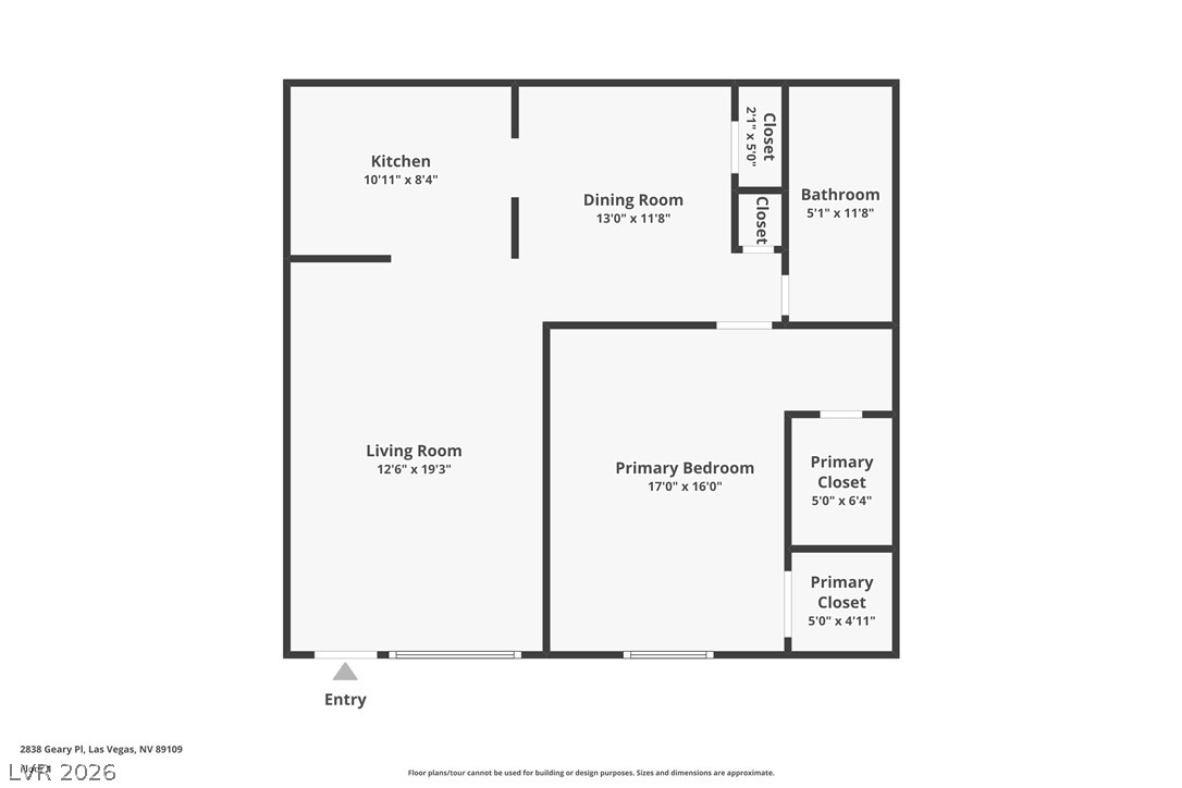 2838 Geary Place 4017 Las Vegas NV 89109