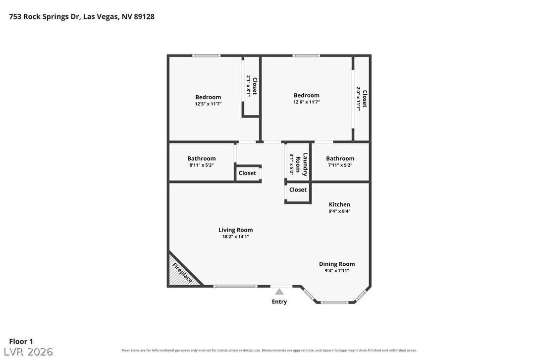 753 Rock Springs Drive 102 Las Vegas NV 89128