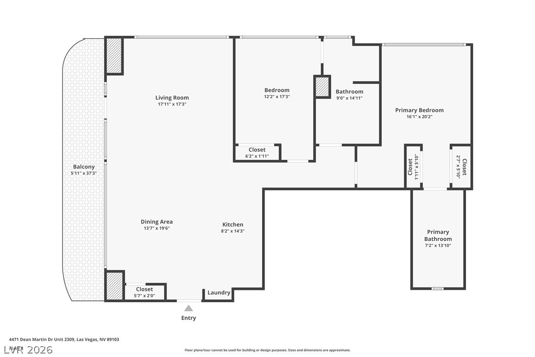 4471 Dean Martin Drive 2309 Las Vegas NV 89103