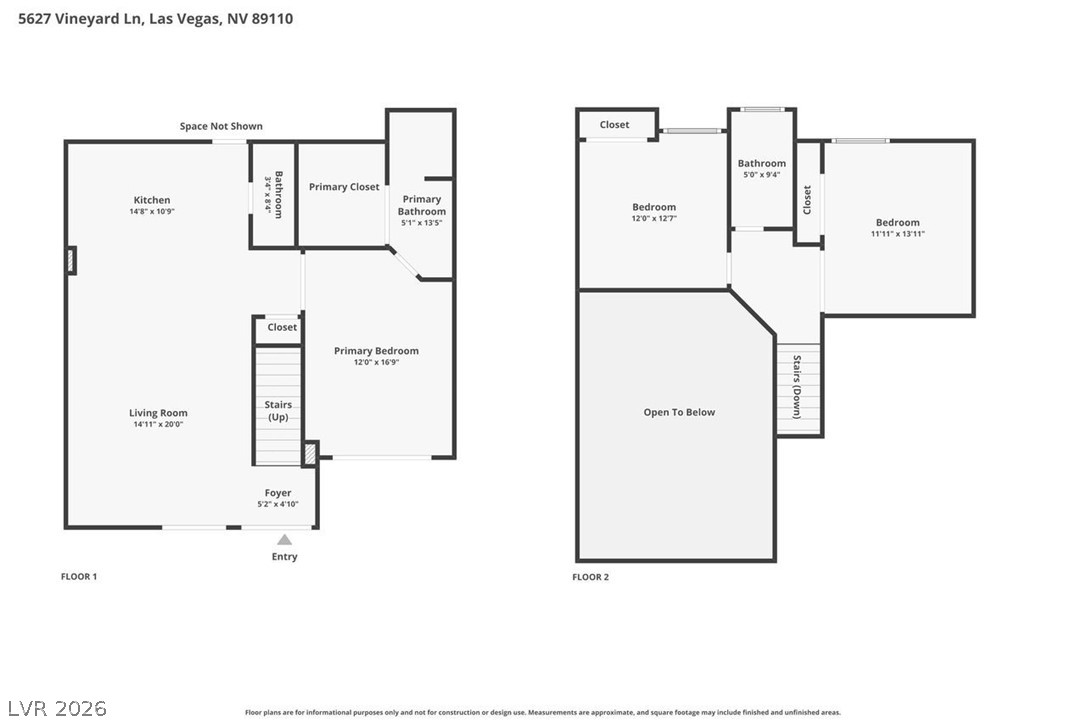 5627 Vineyard Lane Na Las Vegas NV 89110