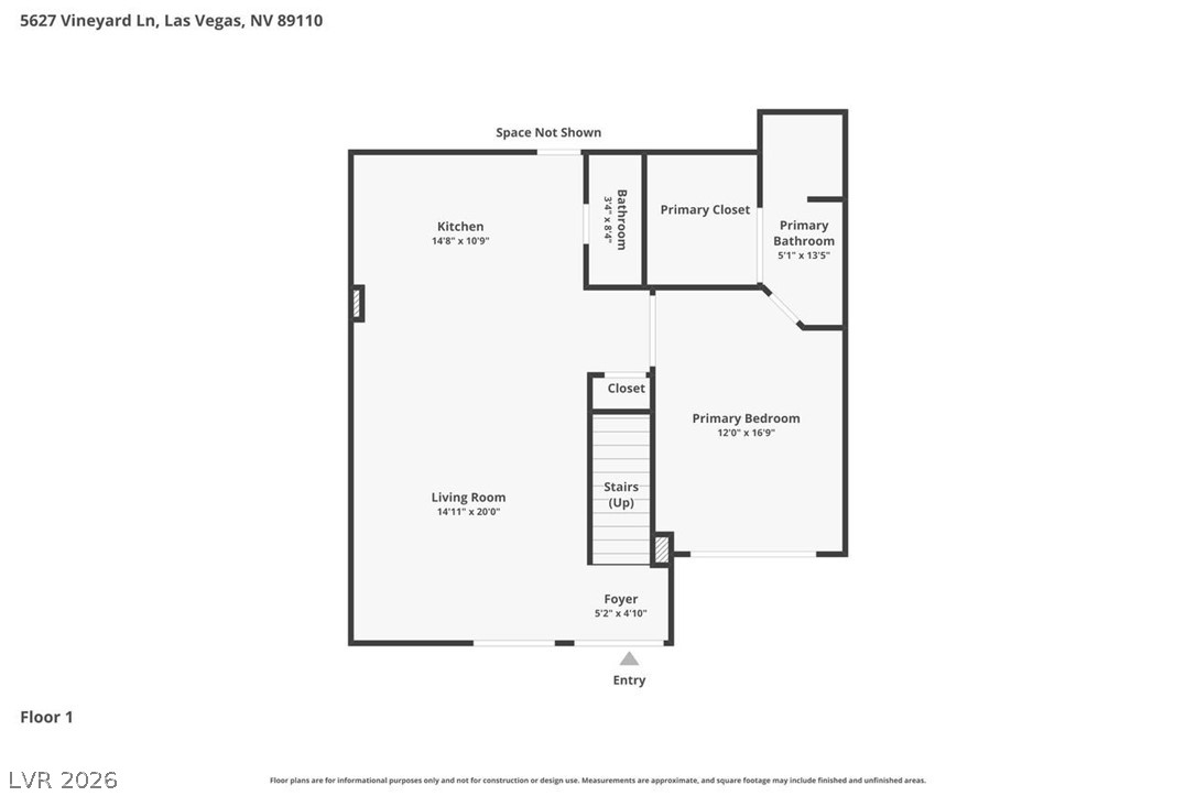 5627 Vineyard Lane Na Las Vegas NV 89110