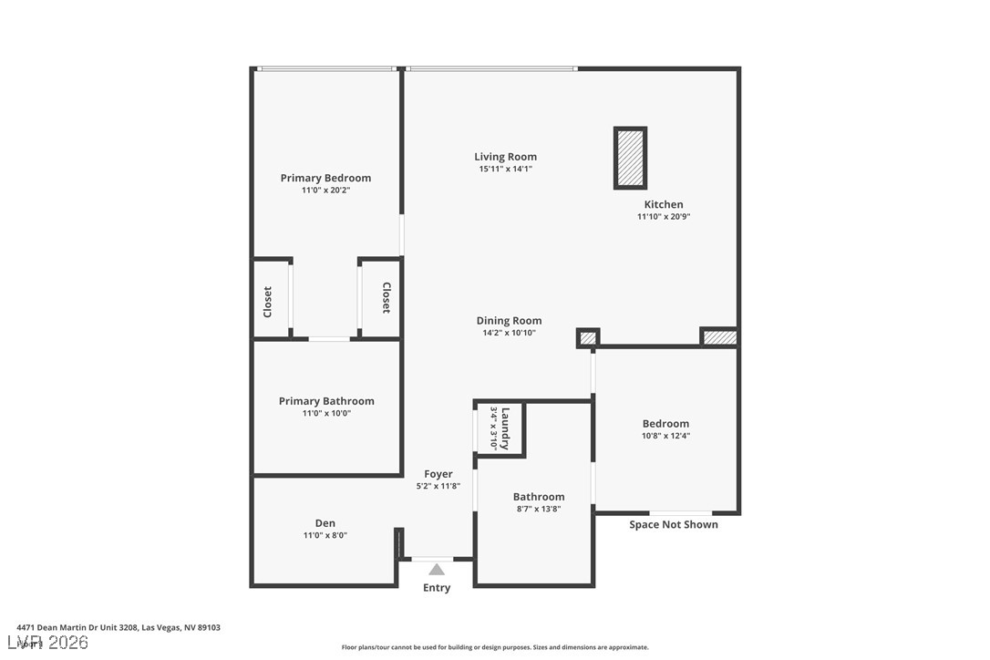 4471 Dean Martin Drive 3208 Las Vegas NV 89103