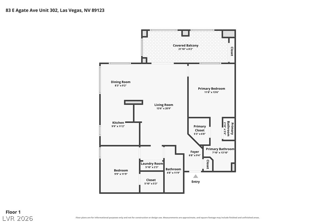 83 East Agate Avenue 302 Las Vegas NV 89123