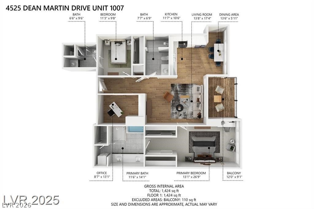 4525 Dean Martin Drive 1007 Las Vegas NV 89103