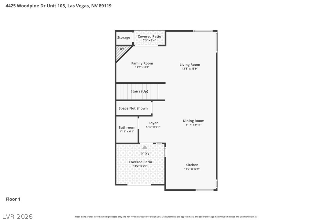 4425 Woodpine Drive 105 Las Vegas NV 89119