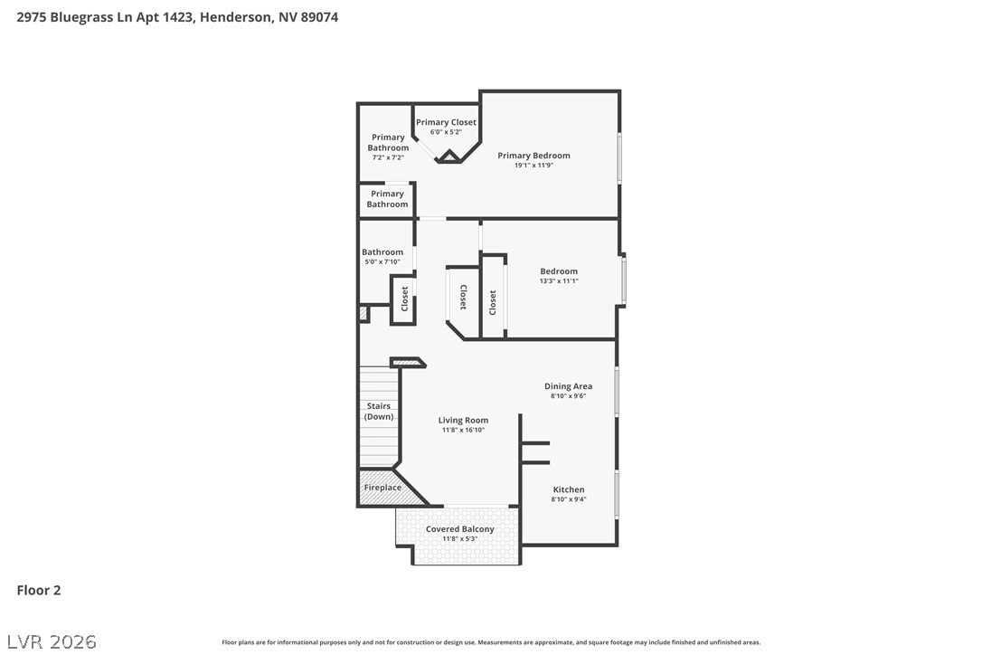 2975 Bluegrass Lane 1423 Henderson NV 89074