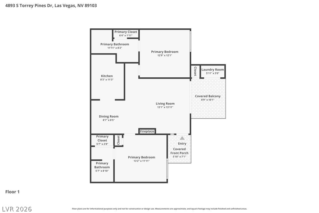 4893 South Torrey Pines Drive 203 Las Vegas NV 89103