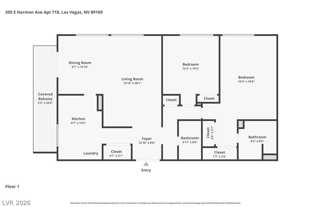 205 East Harmon Avenue 710 Las Vegas NV 89169