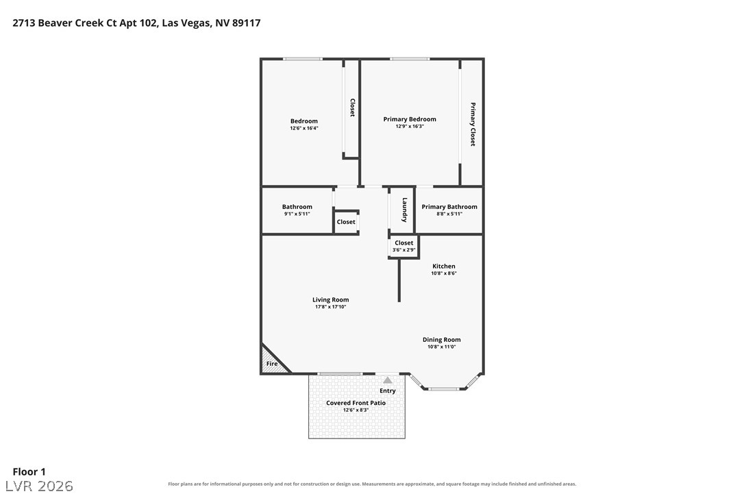 2713 Beaver Creek Court 102 Las Vegas NV 89117
