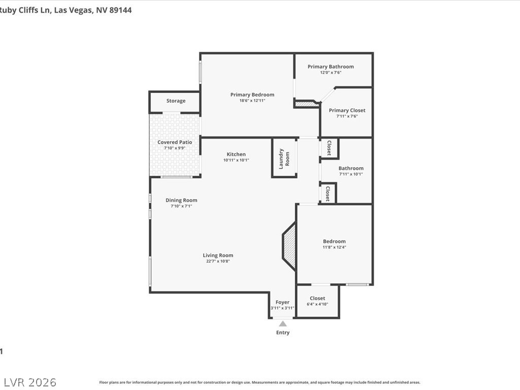 1500 Ruby Cliffs Lane 103 Las Vegas NV 89144