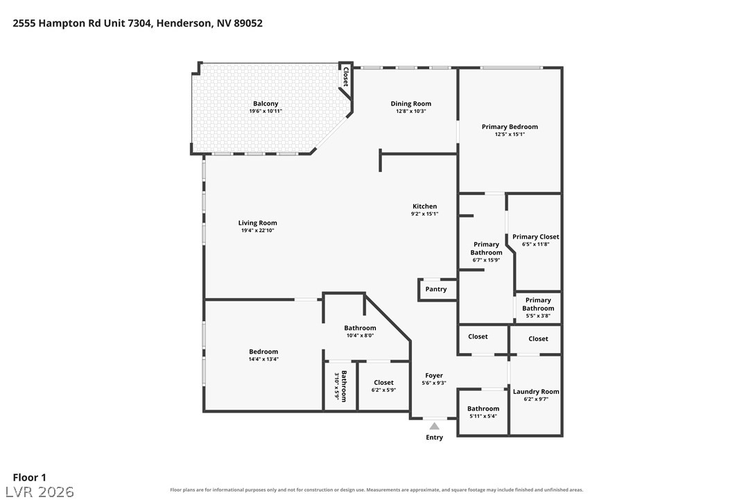 2555 Hampton Road 7304 Henderson NV 89052