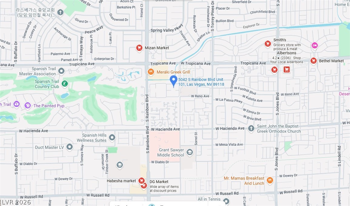 5042 South Rainbow Boulevard 101 Las Vegas NV 89118