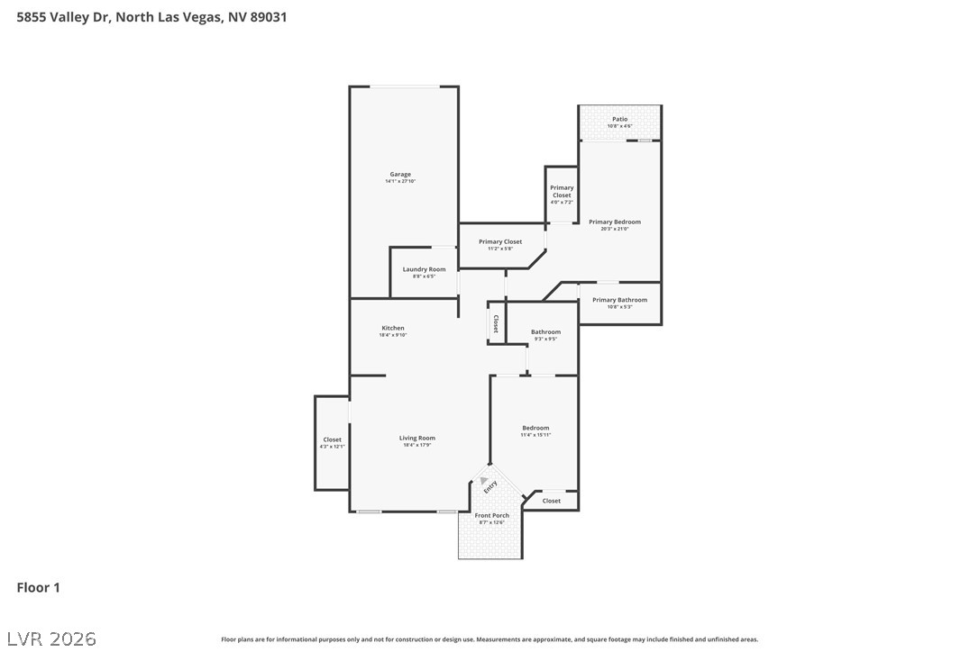 5855 Valley Drive 1077 North Las Vegas NV 89031