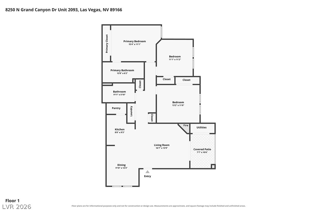 8250 North Grand Canyon Drive 2093 Las Vegas NV 89166