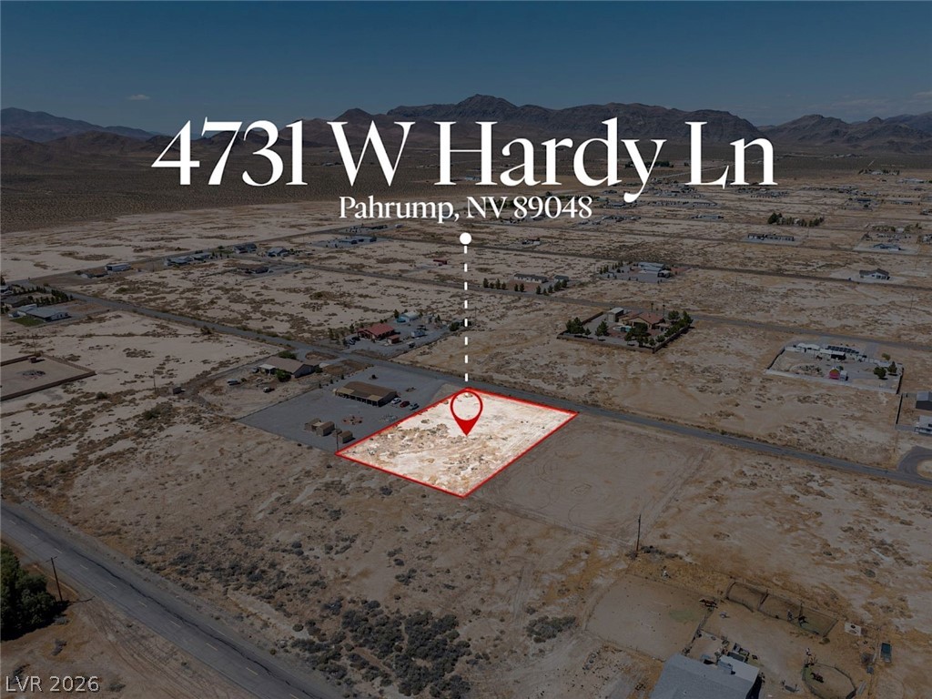4731 West Hardy Lane Pahrump NV 89048