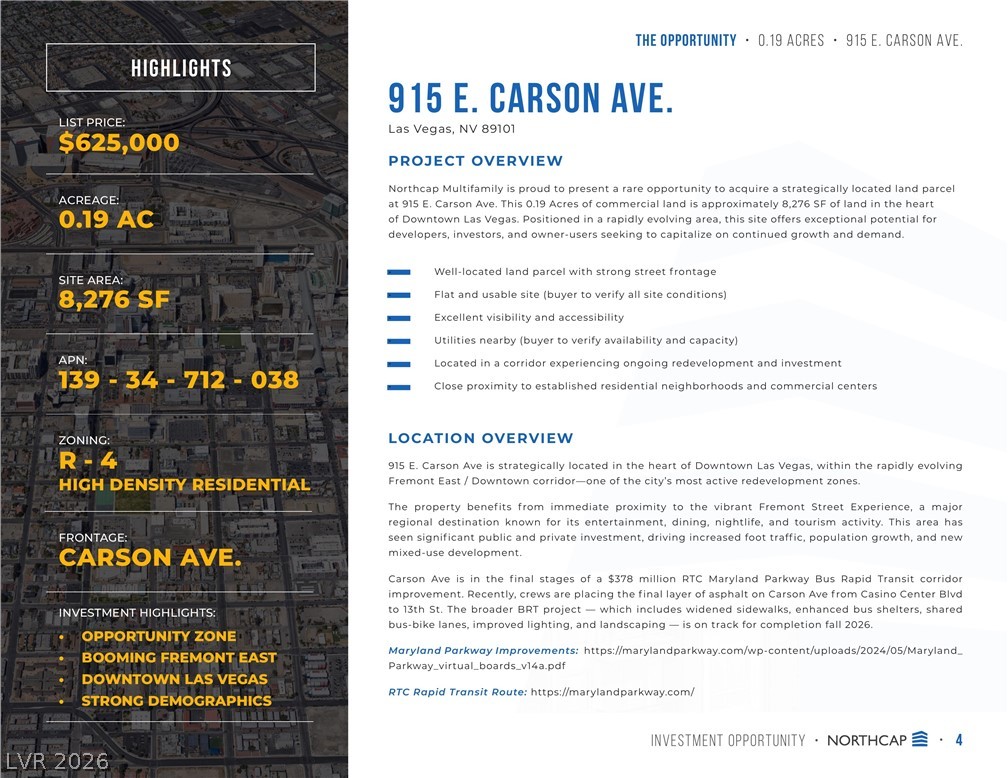 915 East Carson Avenue Las Vegas NV 89101