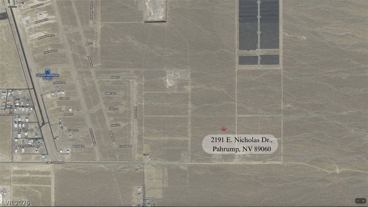 2191 East Nicholas Drive Pahrump NV 89060