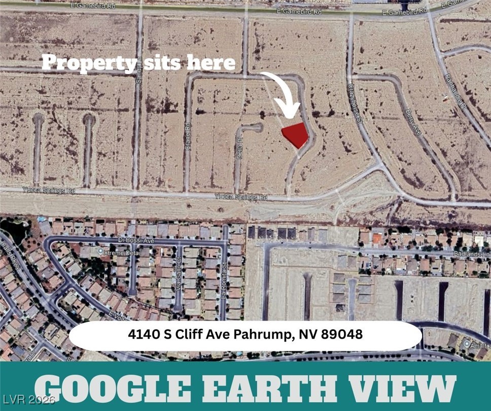4140 South Cliff Avenue Pahrump NV 89048