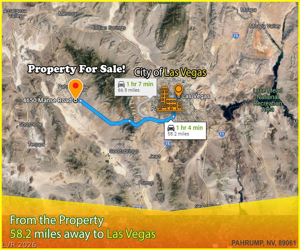 4650 Manse Road Pahrump NV 89061