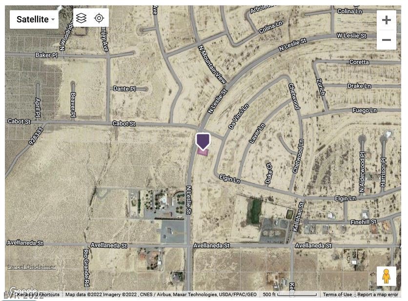 5721 North Leslie Street Pahrump NV 89060