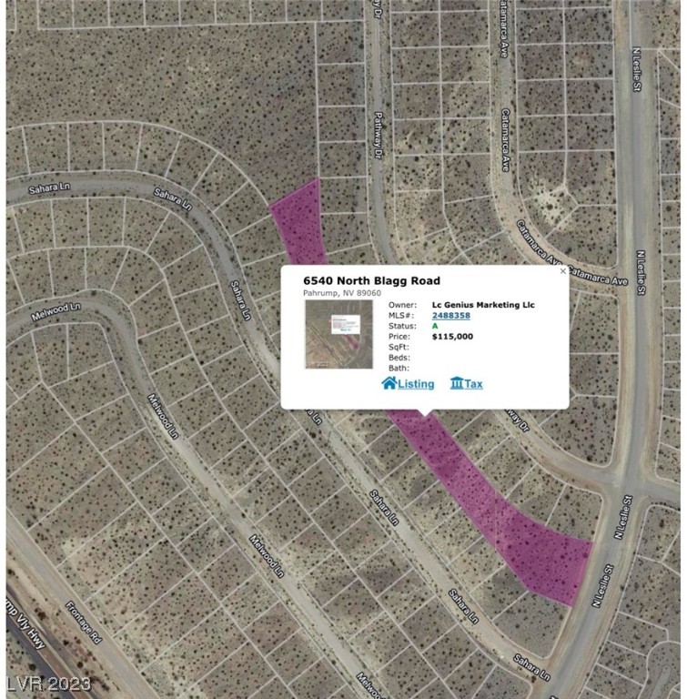 6540 North Blagg Road Pahrump NV 89060