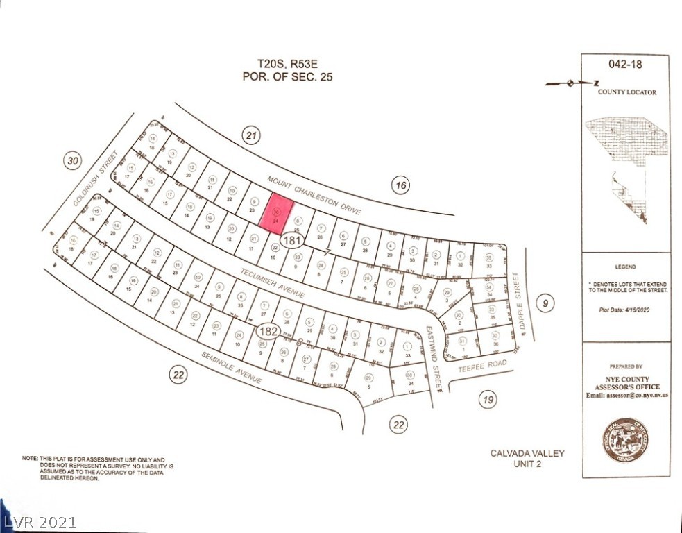 2281 Mount Charleston Drive Pahrump NV 89048